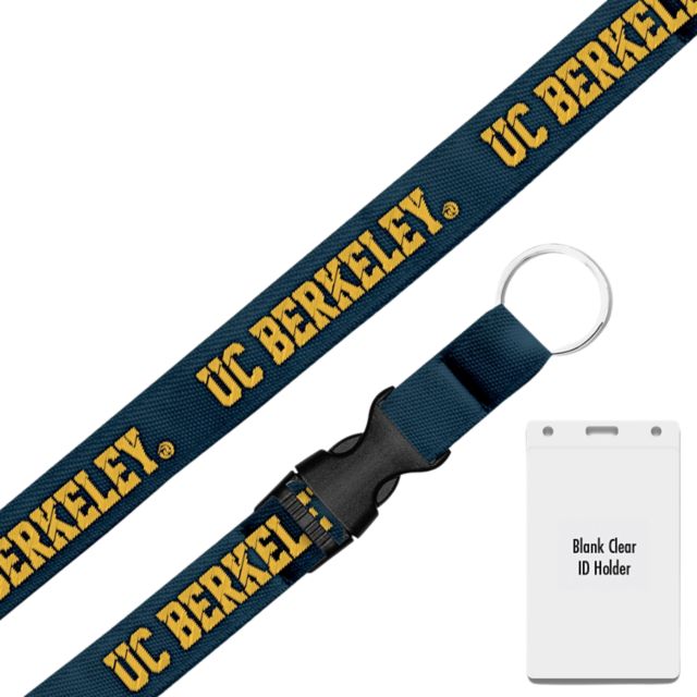 University of California Berkeley 3/4'' Lanyard