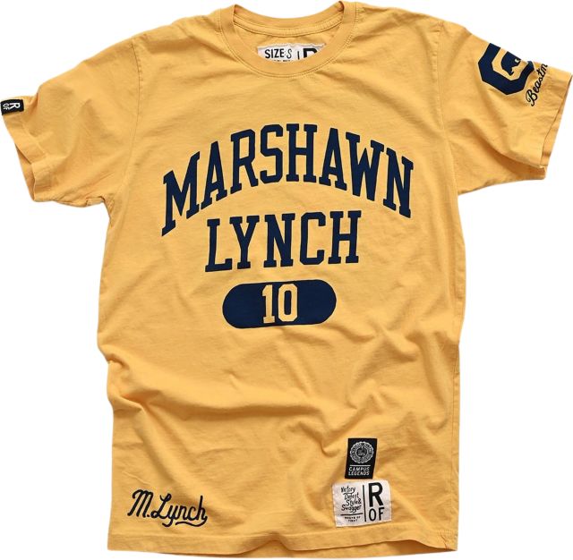 University of California Berkeley Football Marshawn Lynch #10 T-Shirt