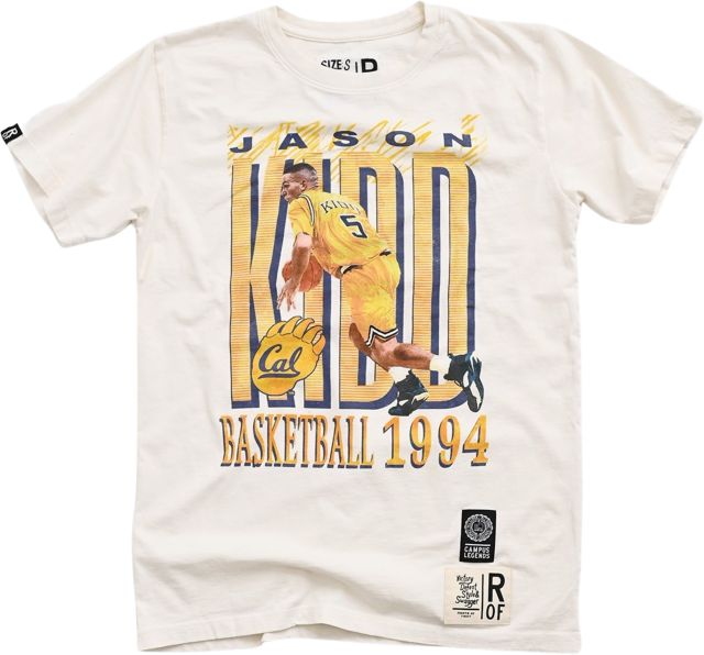 University of California Berkeley Basketball Jason Kidd #5 T-Shirt