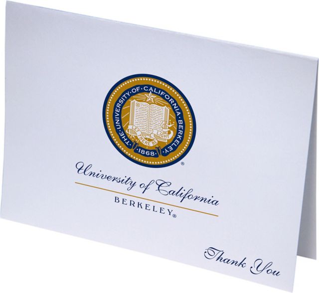 University of California Berkeley Thank You Notecards 10-Pack