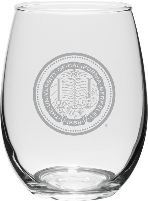 University of California Berkeley 15 oz. Wine Glass