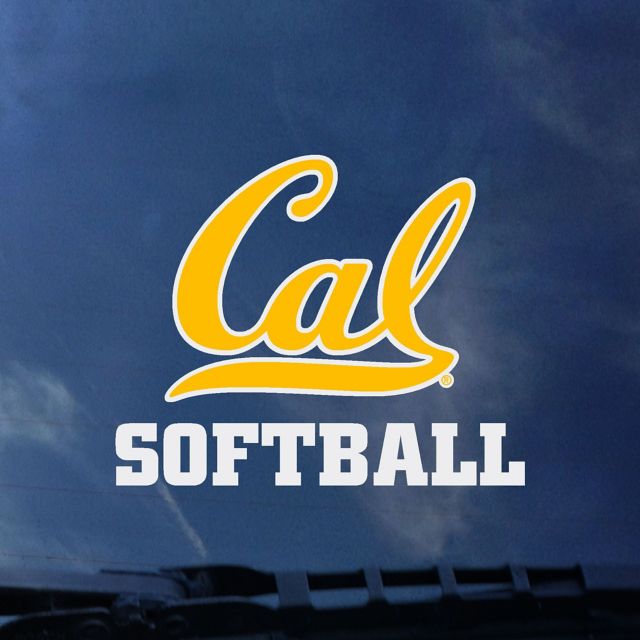 University of California Berkeley Softball Decal