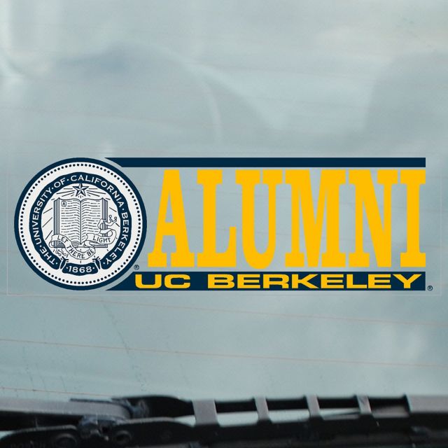University of California Berkeley Alumni Cling Decal