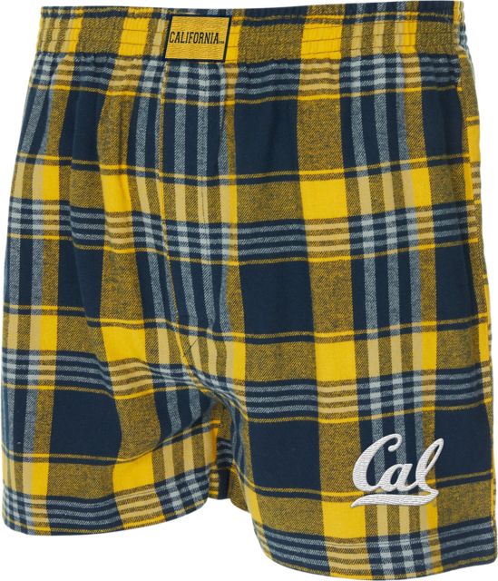 University of California Berkeley Flannel Boxers