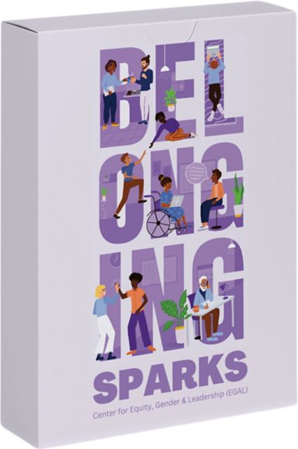 University of California Berkeley Belonging Sparks Card Deck