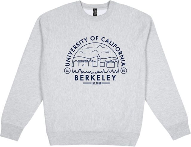 University of California Berkeley Premium Heavyweight Pullover Fleece Crewneck - ONLINE ONLY