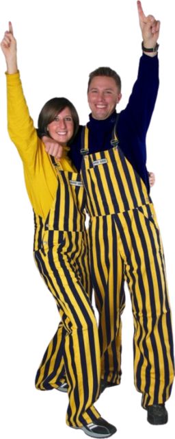 University of California Berkeley Stripe Game Bib Overalls