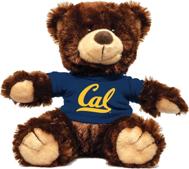 University of California Berkeley 12'' Plush Noah Bear - Chocolate - ONLINE ONLY