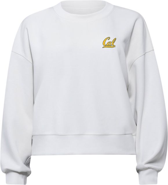 University of California Berkeley Women's Perfectly Oversized Crop Crewneck Sweatshirt