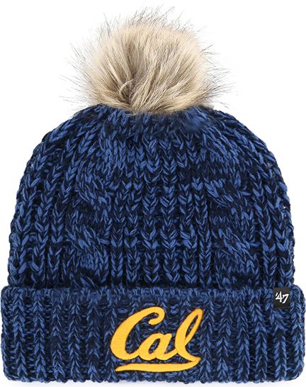 University of California Berkeley Women's Fur Pom Beanie