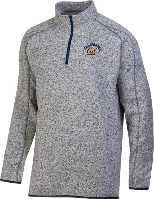 University of California Berkeley 1/4 Zip Powerblend Top