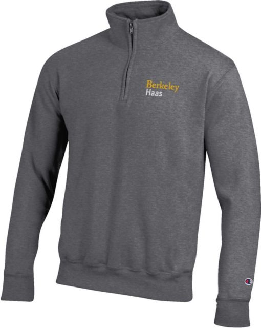 University of California Berkeley 1/4 Zip Powerblend Top