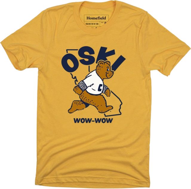 University of California Berkeley Bears Oski Wow-Wow Short Sleeve T-Shirt