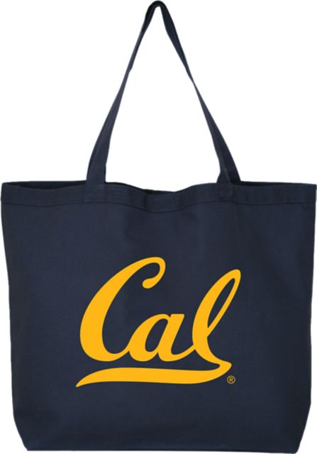 U.C. Berkeley Cal Canvas Stripe Tote Bag in Natural by Mcm Group