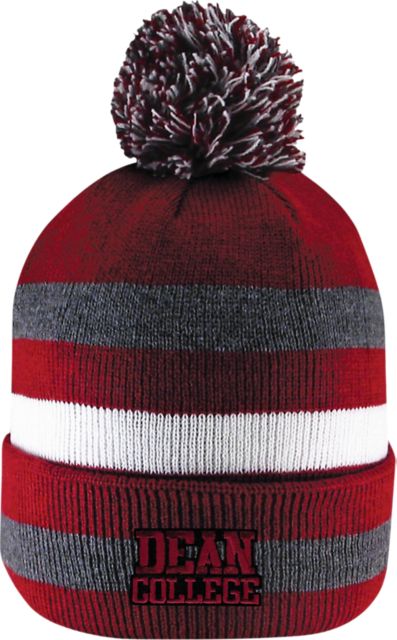 Dean College Knit Cuff Pom Hat