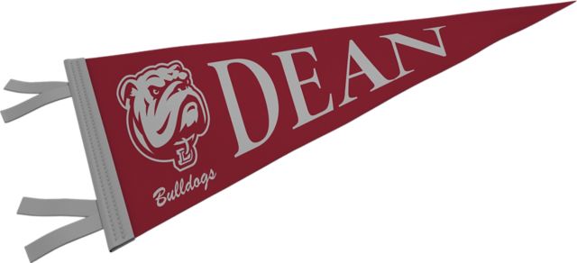 Dean College Bulldogs 9'' x 24'' Pennant