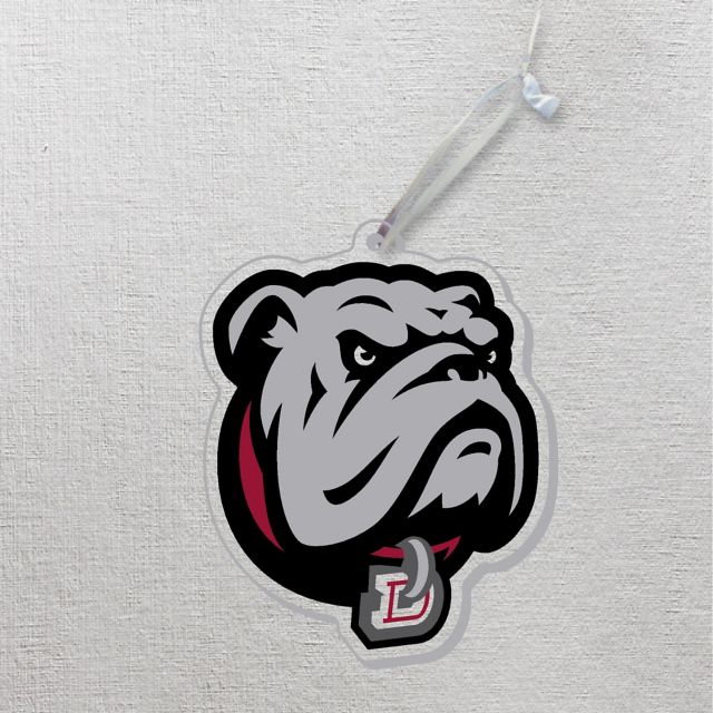 Dean College Bulldogs 3" x 4" Ornament