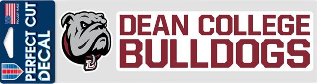 Dean College 2'' x 17'' Perfect Cut Decal