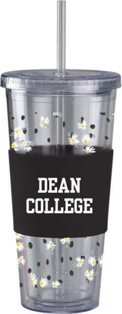 Dean College Acrylic Tumbler with Straw