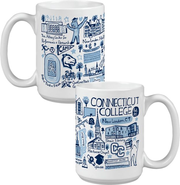 Connecticut College Julia Gash 15 oz. Mug