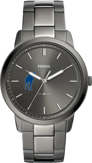Fossil The Minimalist Three-Hand Smoke Stainless Steel Watch - ONLINE ONLY
