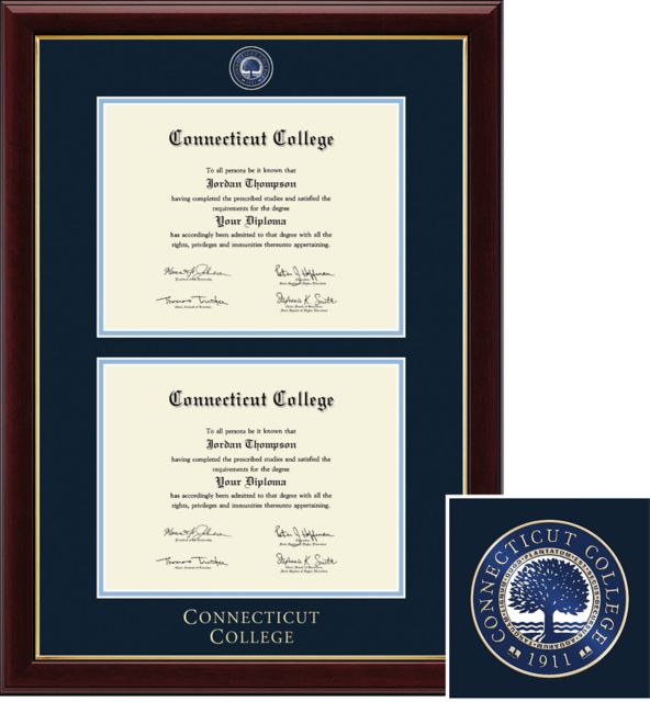 Church Hill Classics Double Document, 8.5x11, Bachelors, Masters, Diploma Frame - ONLINE ONLY