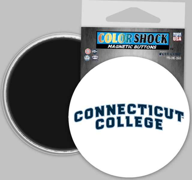 Connecticut College 3" Button Magnet