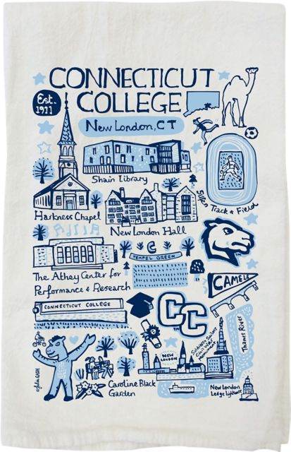 Connecticut College Kitchen Towel