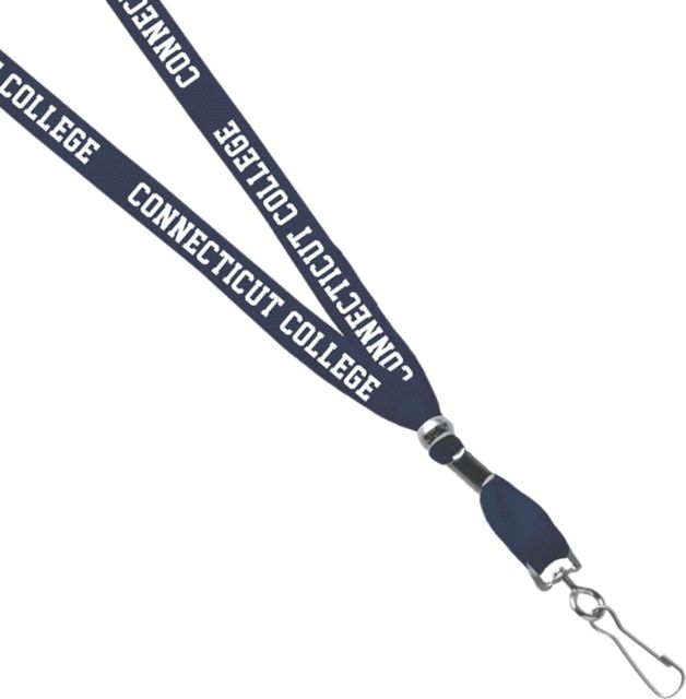 Connecticut College 3/8'' J Hook Lanyard