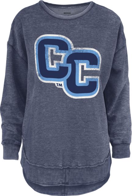 Connecticut College Women's Poncho Crewneck Sweatshirt