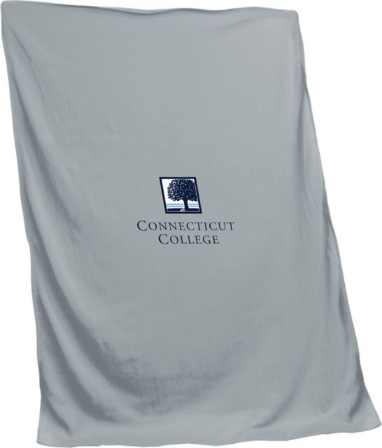 Connecticut College 84"x54" Sweatshirt Blanket