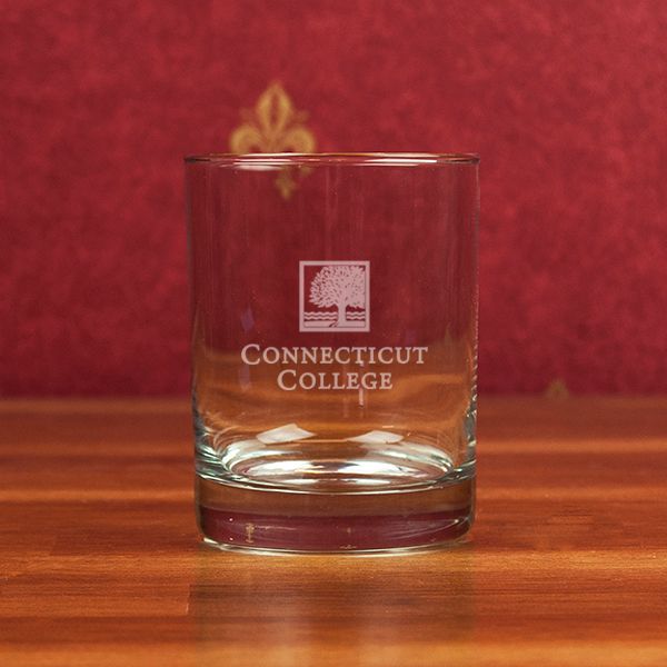 Connecticut College 14 oz. Glass
