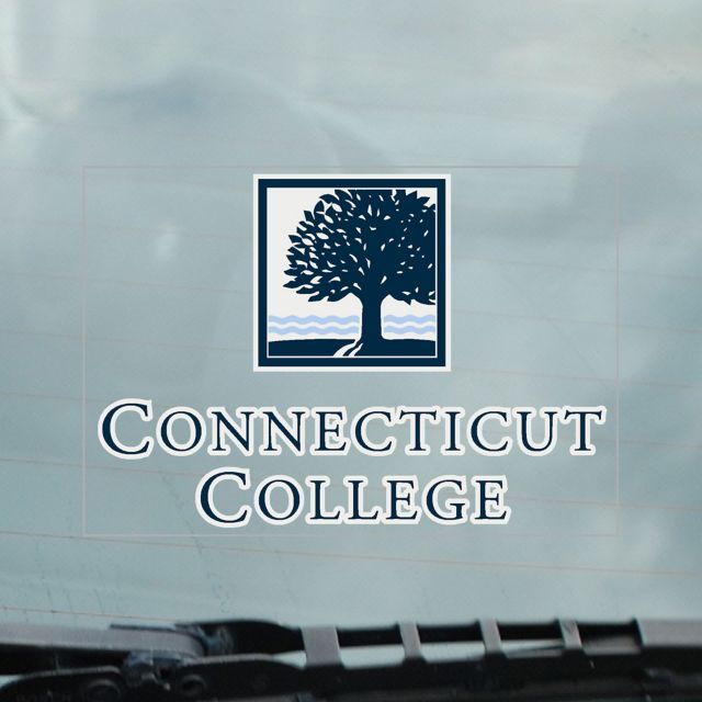 Connecticut College Cling Decal