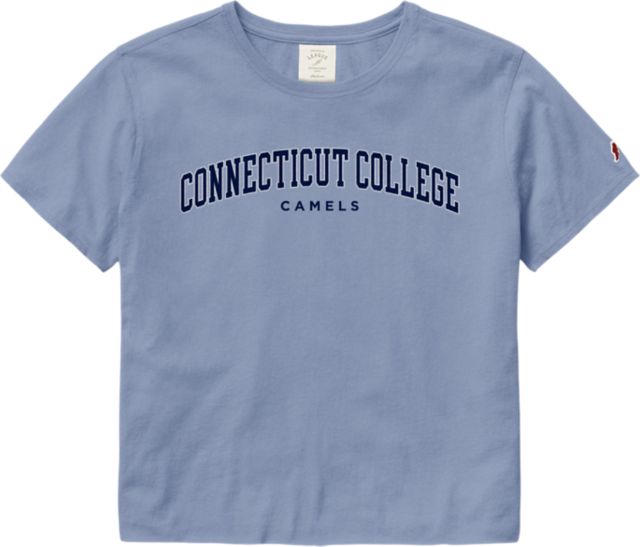 Connecticut College Women's Crop Short Sleeve T-Shirt