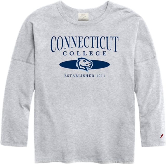 Connecticut College Women's Oversized Camels Long Sleeve T-Shirt