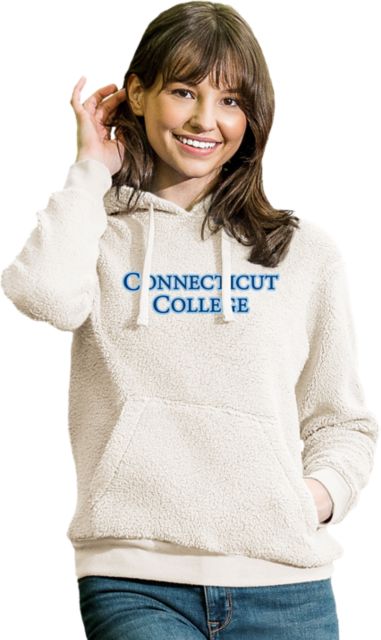 Connecticut College Women's Sherpa Hooded Sweatshirt