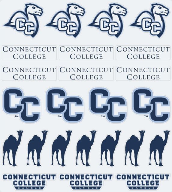 Connecticut College Camels Sticker Sheet