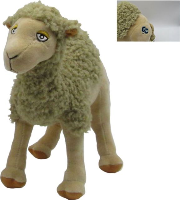 Embroidered Handwriting Stuffed Animal Lamb