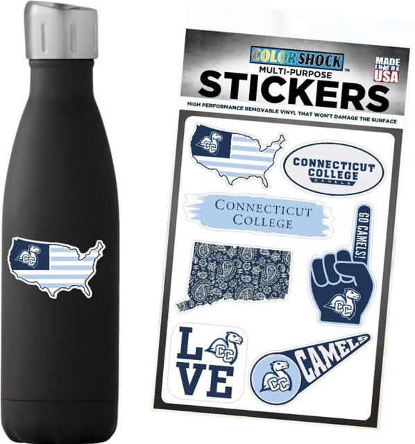 Connecticut College 7.5'' x 7.5'' Sticker Sheet
