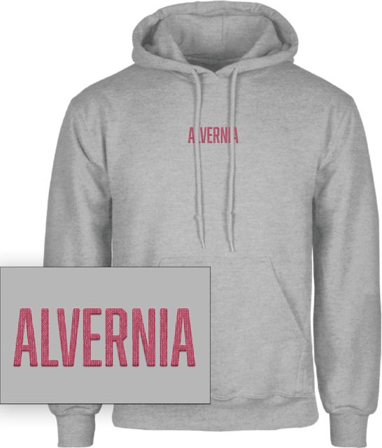 Alvernia Fleece Hoodie Alvernia Block Chainstitch - ONLINE ONLY