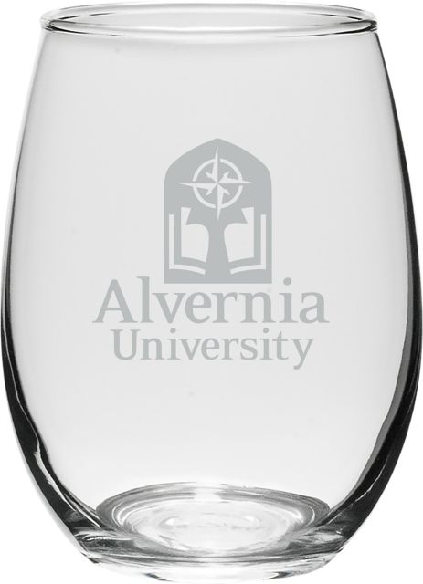 Alvernia University 21 oz. Wine Glass