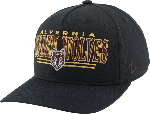Alvernia University Golden Wolves Adjustable Snapback Cap
