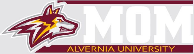 Alvernia University Golden Wolves Mom Decal