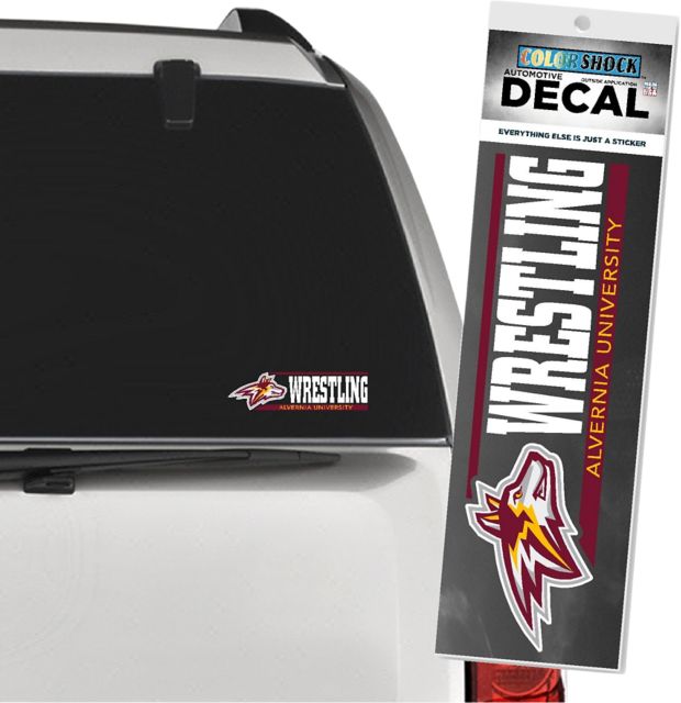 Alvernia University Wrestling Decal