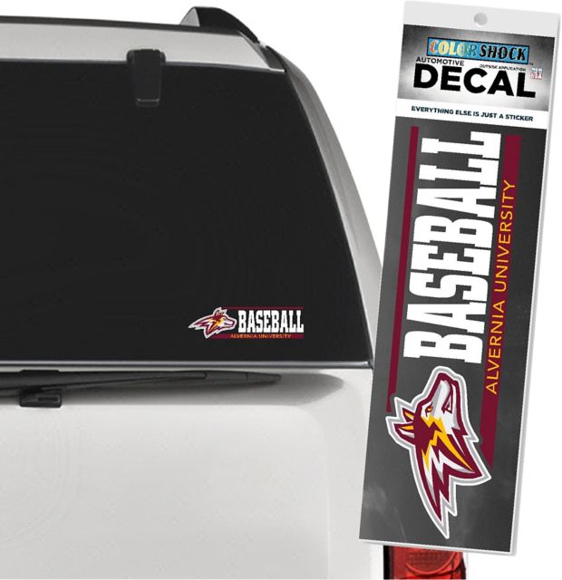 Alvernia University Baseball Decal