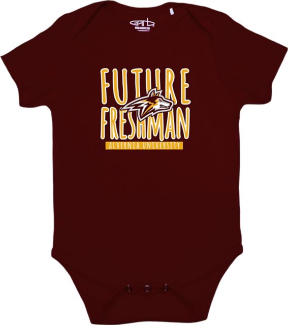 Alvernia University Infant's Golden Wolves Onesie