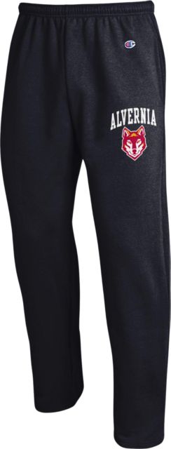 Alvernia University Golden Wolves Open Bottom Sweatpants