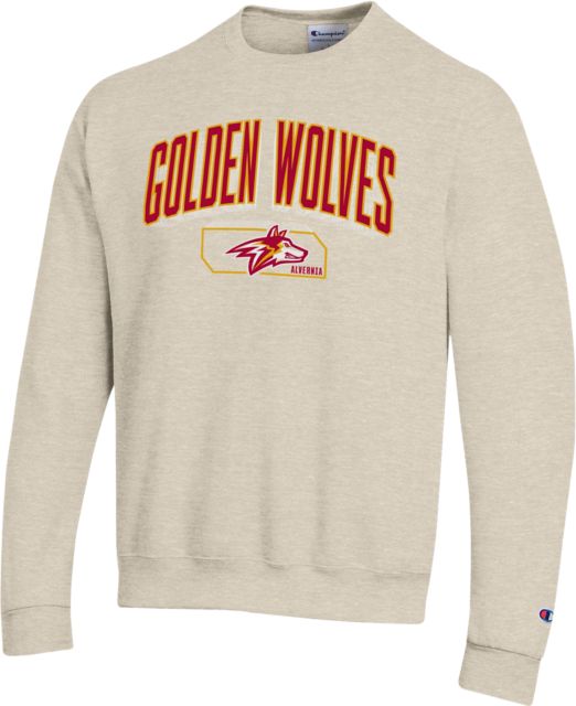 Alvernia University Golden Wolves Crewneck Sweatshirt