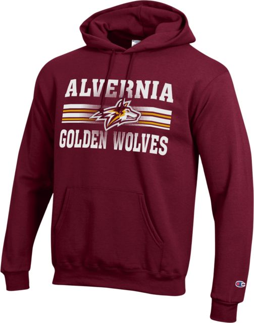 Alvernia University Golden Wolves Hooded Sweatshirt