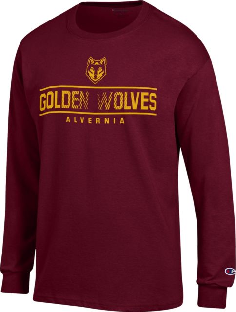 Alvernia University Golden Wolves Long Sleeve T-Shirt